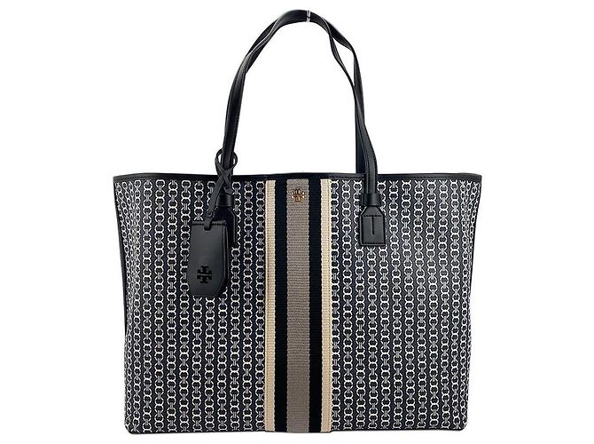 [Usato] Tory Burch TORY BURCH Borsa Gemini Link 53303 Borsa in cotone nera