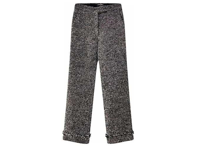 Chanel Pantalones de tweed 'Coco Gabrielle' Multicolor  ref.367331