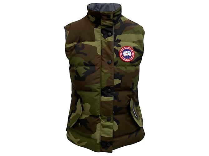 Canada Goose Freestyle Vest Military Print Heritage Polyester  ref.367810
