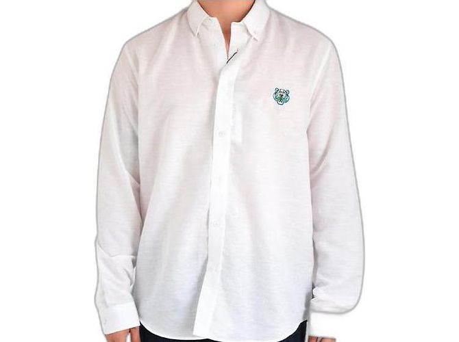 Kenzo Upperr Crest Freizeithemd Weiß 