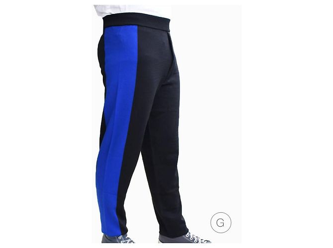 Kenzo Strickhose schwarz Viskose