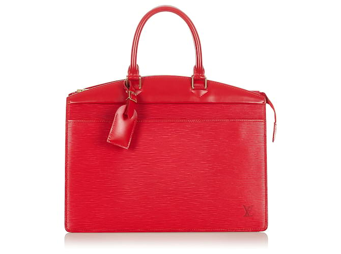 Louis Vuitton Vermelho Epi Riviera Couro  ref.367905