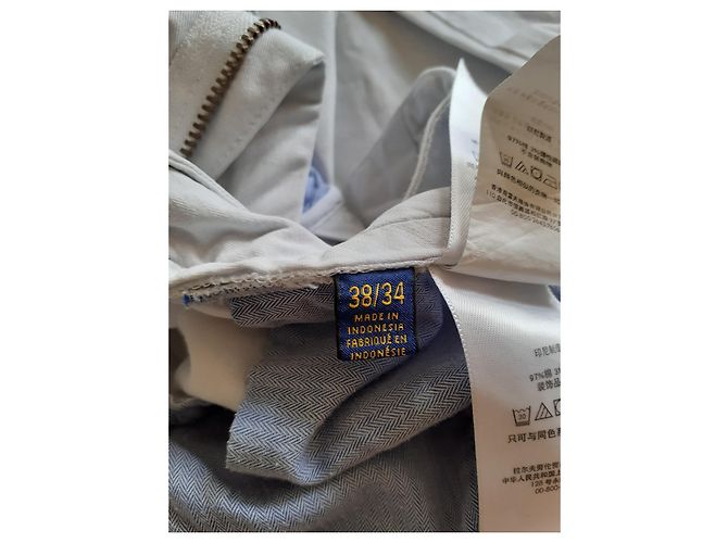 Polo Ralph Lauren Baumwoll Chino Eggshell Aus weiß