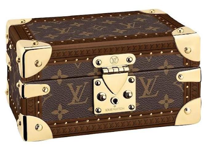 Louis Vuitton LV Coffrett trésor neuf Cuir Rouge  ref.368103