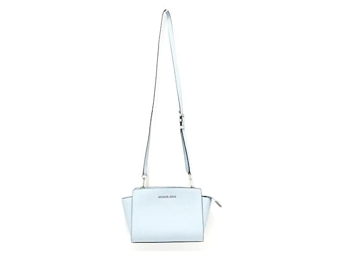 Michael Kors Shoulder bag Light blue Leather ref.368314 - Joli Closet