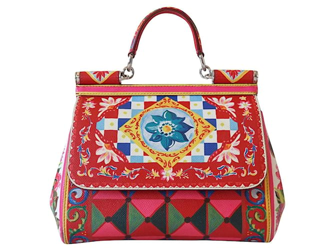 Dolce & Gabbana Handtaschen Mehrfarben Leder  ref.368402