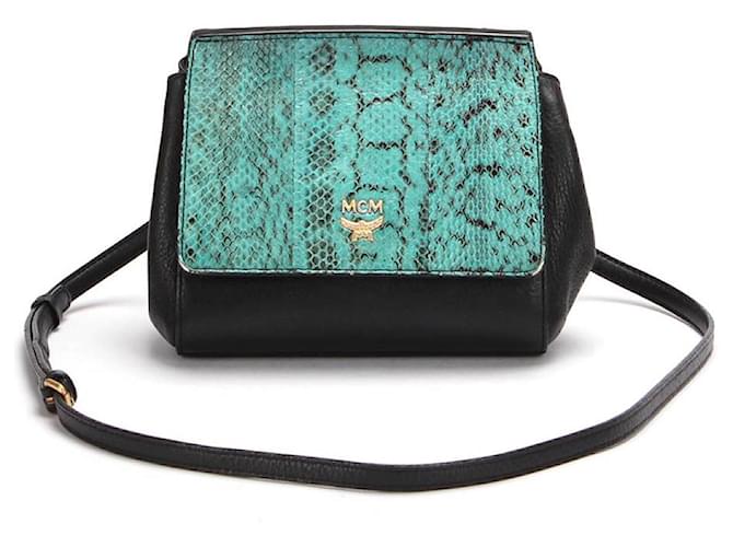 Metallic Calf Leather Crossbody Bag