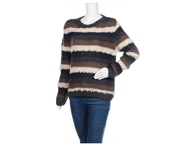 Autre Marque Jersey a rayas Rabens Saloner XL Multicolor