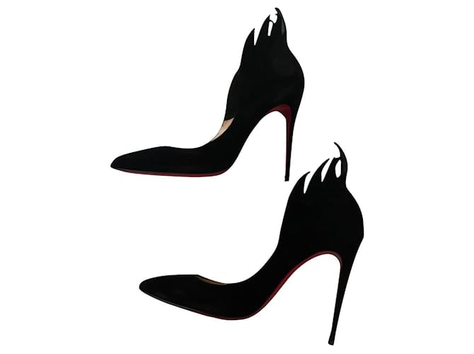 Christian Louboutin So Kate Black Suede  ref.368975
