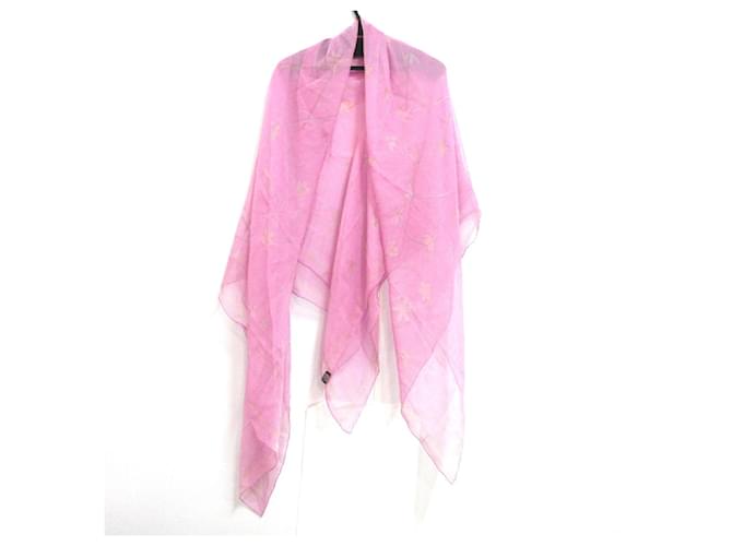 Hermès HERMES CARRE Pink Silk  ref.369596