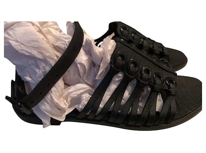 Givenchy Sneakers Black Rubber  ref.369842