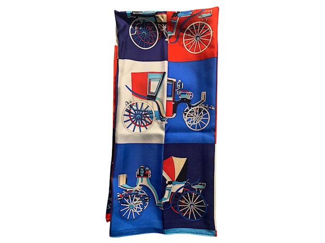 Sciarpa di seta Hermès multicolore 