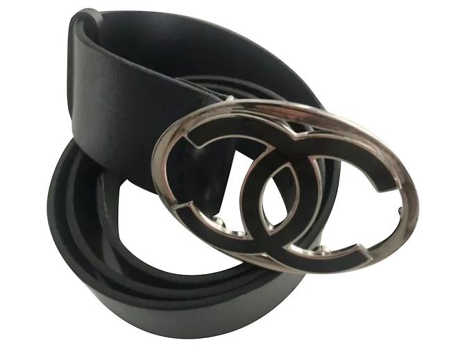 Chanel Belts Black