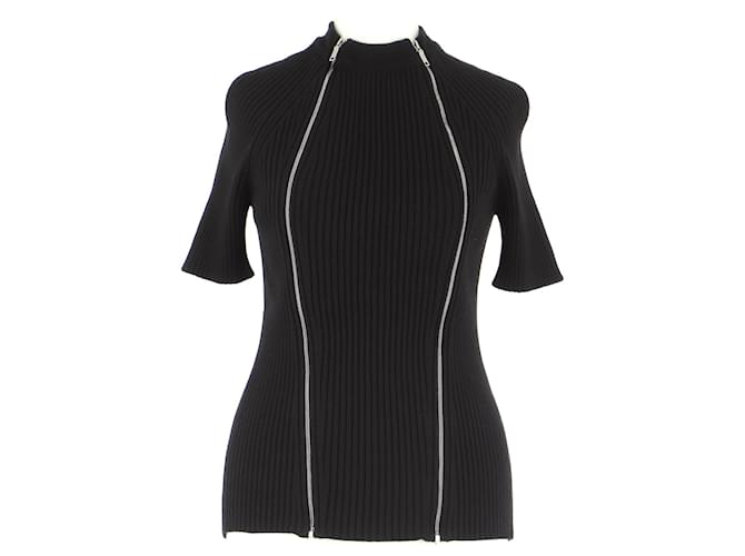 Céline Sweater Black Wool  ref.370486
