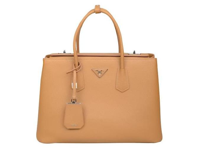 prada saffiano cuir twin tote