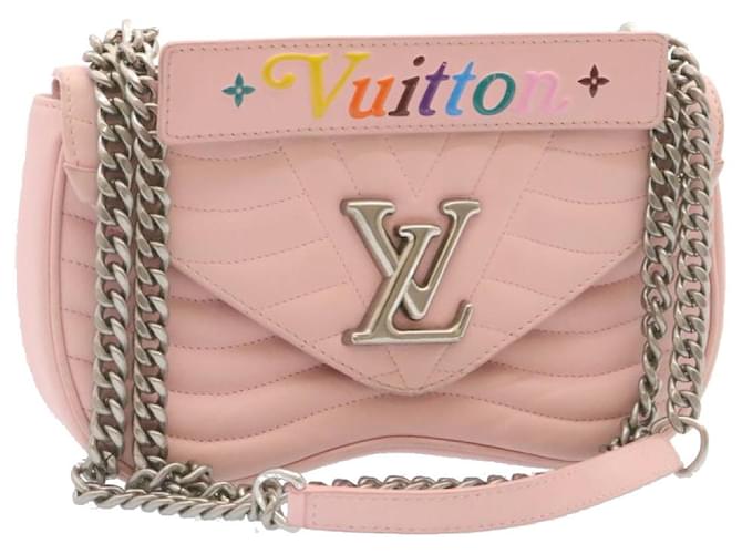 pink Louis Vuitton shoulder bag.
