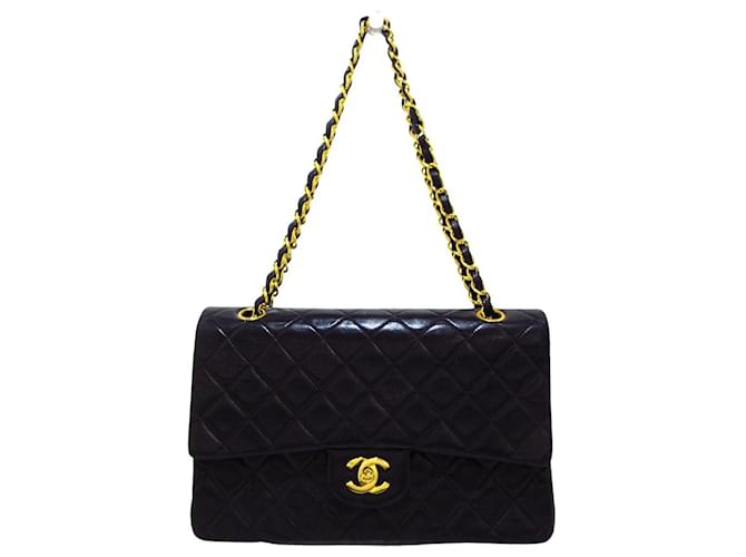 Chanel Matrasse Black Leather ref.370677 - Joli Closet