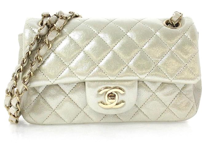 Chanel - Cream Leather  ref.370691
