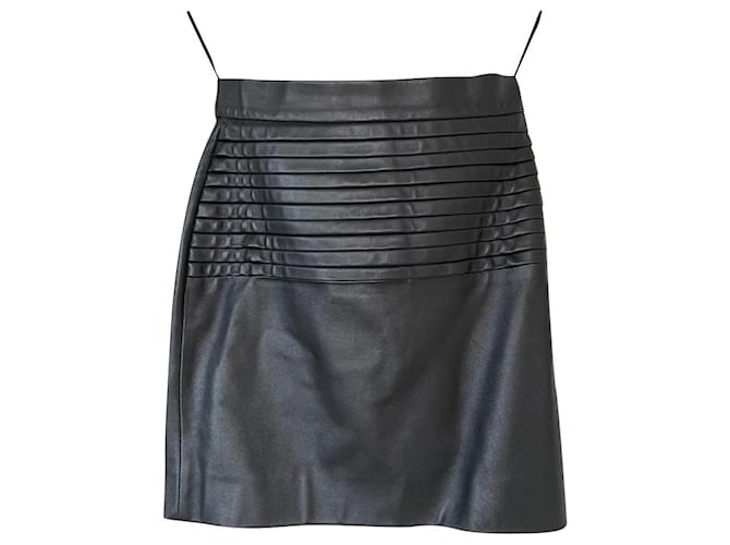 Autre Marque Skirts Black Leather  ref.370740