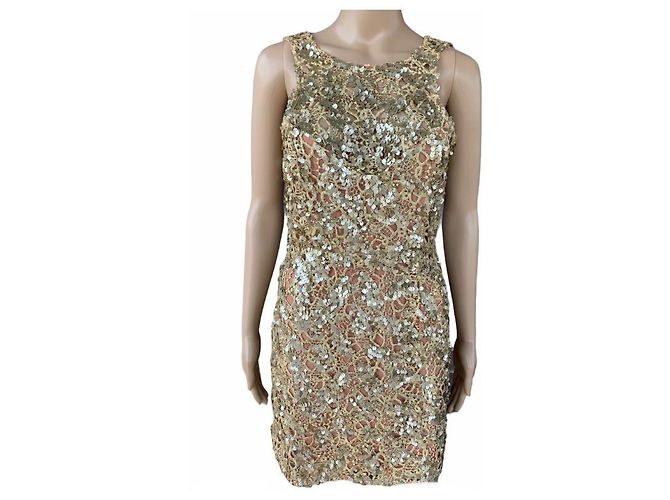 Autre Marque X by NBD Minikleid Gold Golden
