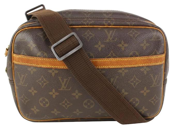 Louis Vuitton Monogram Reporter PM Crossbody just in! Call us at