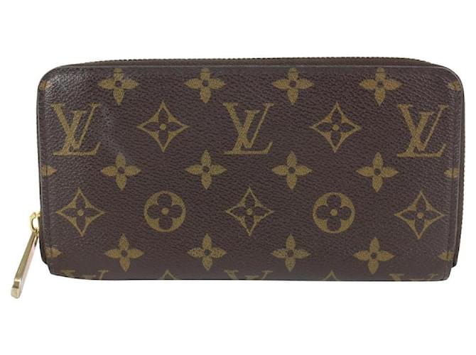 Louis Vuitton Monogram Zippy Wallet Long Zip Around Continental