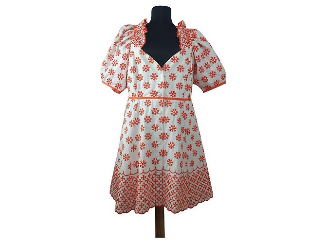 Autre Marque Vestido Alice McCall de algodón bordado Multicolor