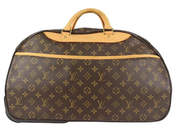 Louis Vuitton Monogram Eole 50 Rolling Travel Duffel Bag at