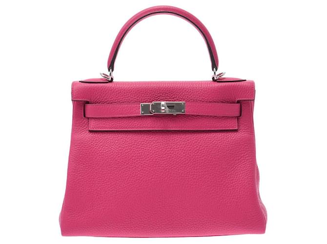 Hermès hermes kelly Pink Leather  ref.371575