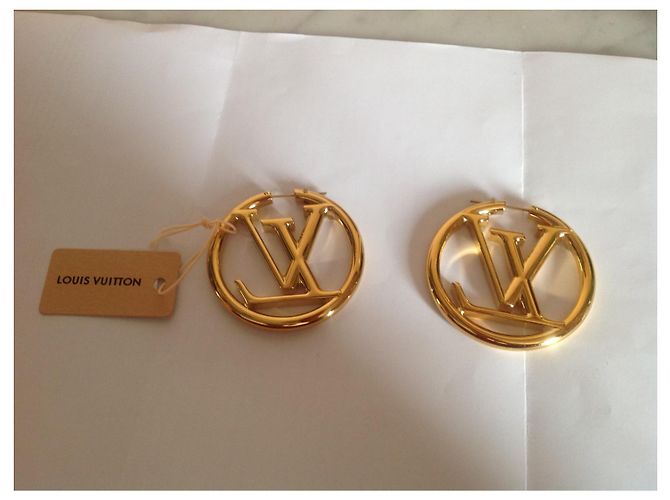 Louis Vuitton Orecchini D'oro Metallo