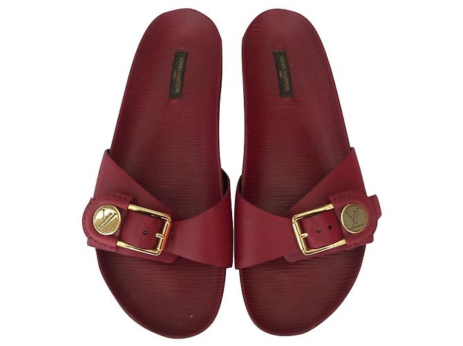 Louis Vuitton Mulas Bordeaux