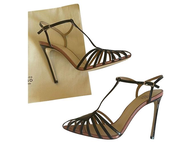 Francesco Russo Fersen Schwarz Beige