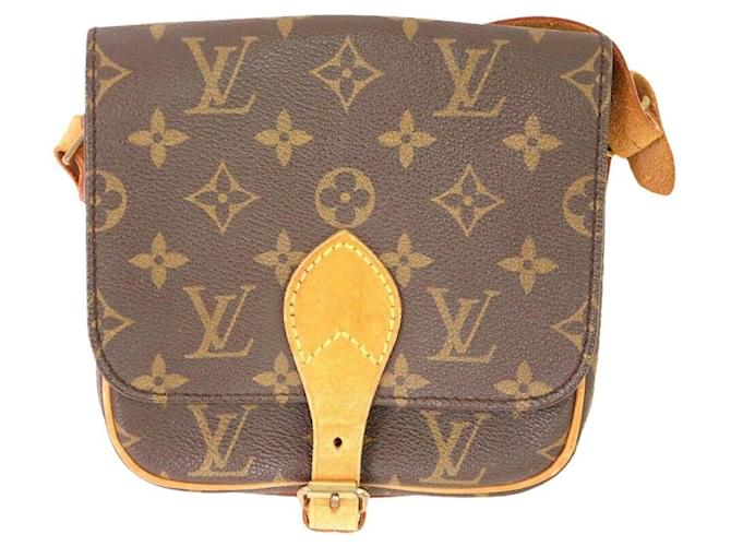 Cartouchiere Louis Vuitton Mini sac à bandoulière Cartouchière PM Monogram  ref.372239