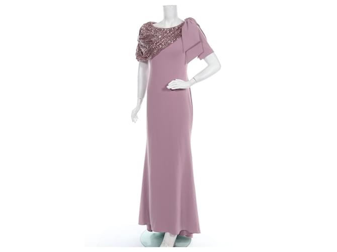 Autre Marque Dresses Purple Polyester Elastane  ref.372682