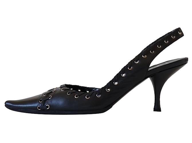 Scarpette Christian dior in Pelle Nero taglia 36.5 EU - 21930725