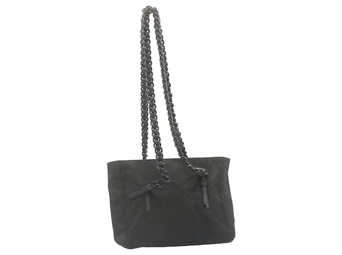 Prada tote bag Black Synthetic  ref.373279