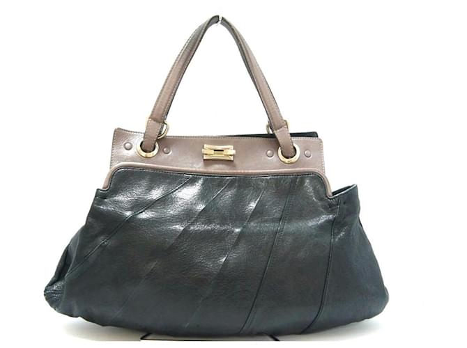 Chloé Chloe Hand Bag Black Leather  ref.374331