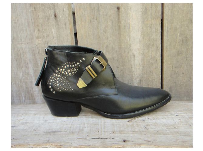 Autre Marque Botines Fabio Rusconi 37 Negro