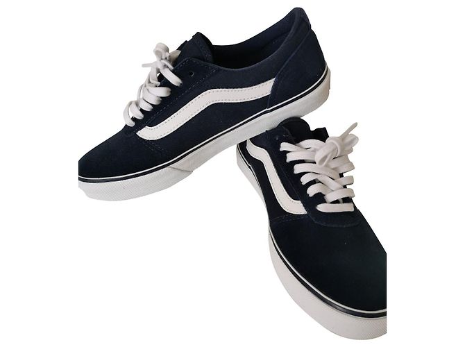Vans CESTA Blanco Azul marino