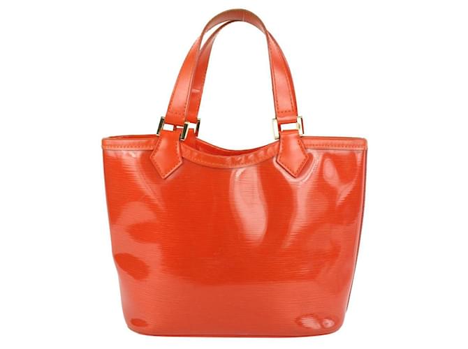 Louis Vuitton Clear Translucent Lagoon Bay Red Epi Plage Tote with