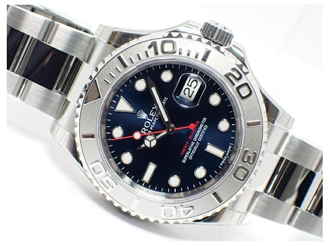 ROLEX YACHT-MASTER40 blue 116622 protective seal Mens Steel  ref.375113