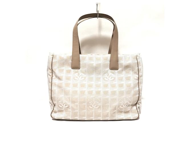 Chanel tote bag Beige Pony-style calfskin  ref.375159