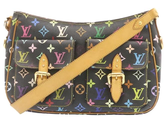 Louis Vuitton Black Multicolor Lodge PM Handbag