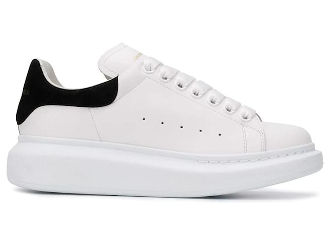 Alexander Mcqueen Oversize sneakers 36 White Leather Deerskin  ref.375764