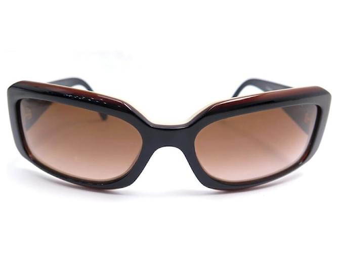 Chanel sunglasses 5142 LOGO CC NUMBER 5 COCO LUCKY CHARMS GLASSES Brown  Resin ref.375994 - Joli Closet