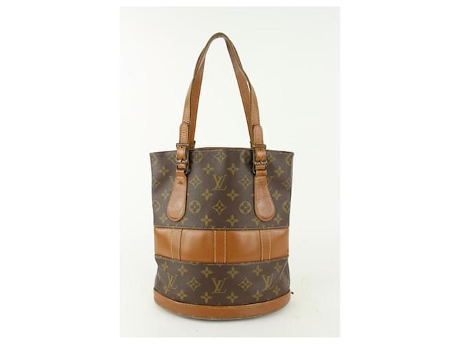 Louis Vuitton Monogram Marais Petite Bucket PM Tote bag Leather  ref.376228