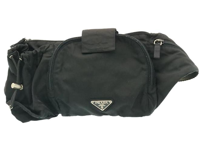 Prada Shoulder bag Black Synthetic  ref.376452