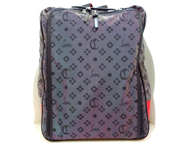 Christian Louboutin Backpack Purple Synthetic  ref.376585
