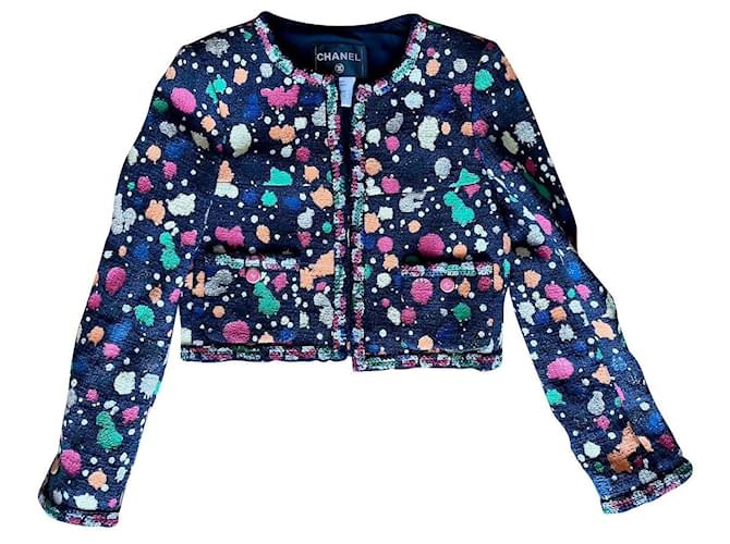 Chanel suit jacket Multiple colors Cotton  ref.377150
