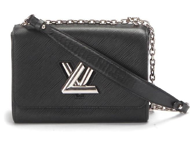 Louis Vuitton Epi Twist MM in black calf leather Pony-style calfskin  ref.378710